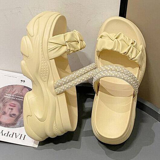 【shoes】チャンキーヒールサンダル　M30343