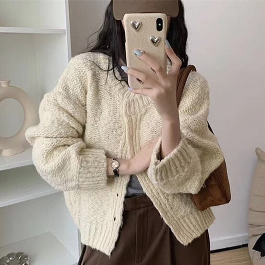 【outer】ニットカーデ　M29076