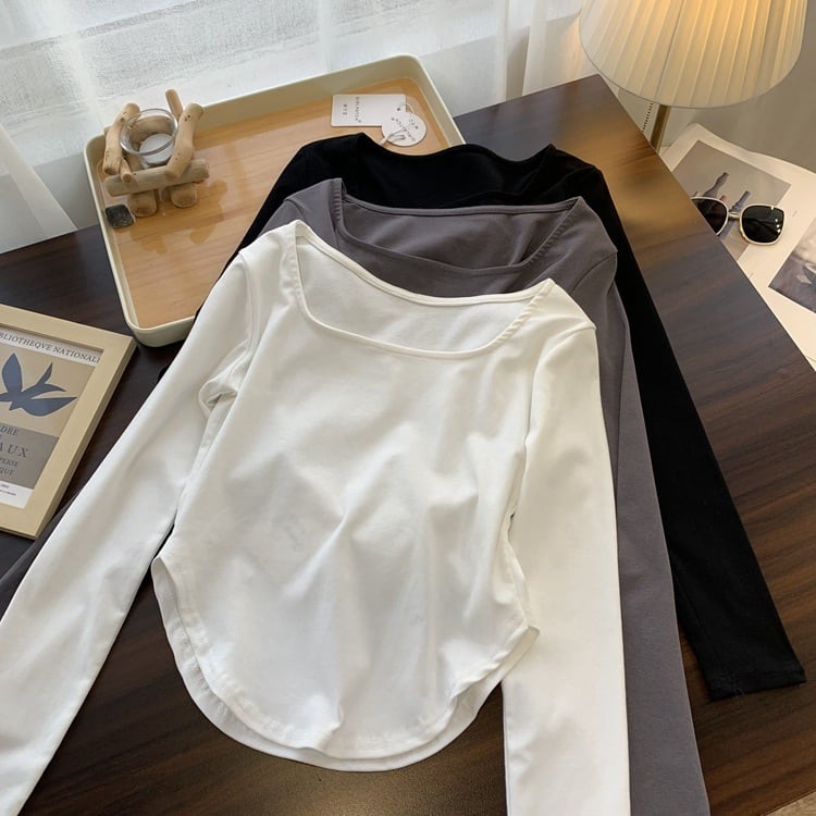 【tops】長袖Tシャツ　M29424