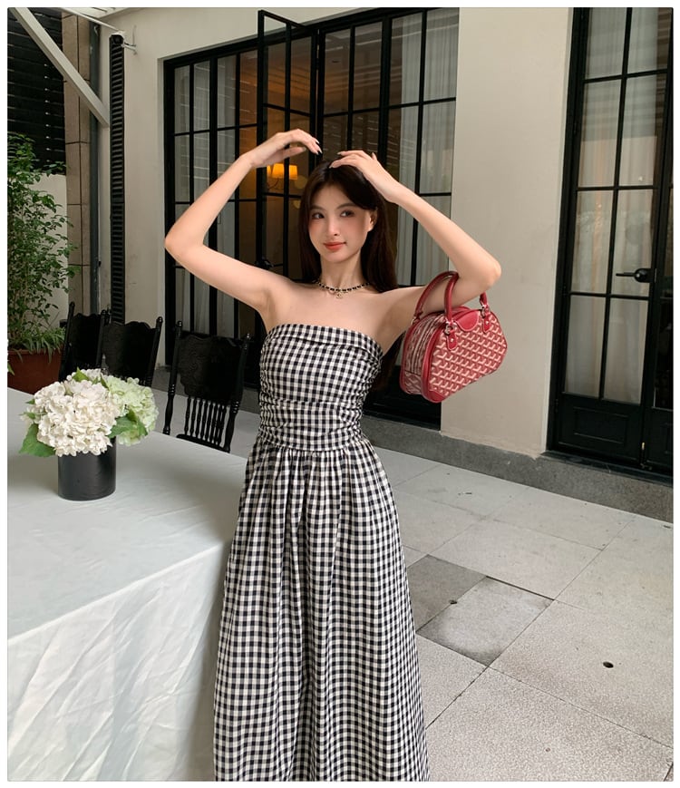 【dress】オフショルダーワンピース　M24496