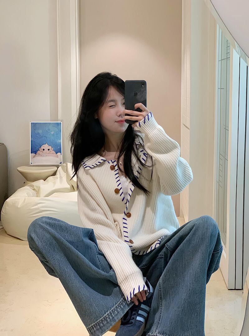 【outer】ニットカーデ　M27060