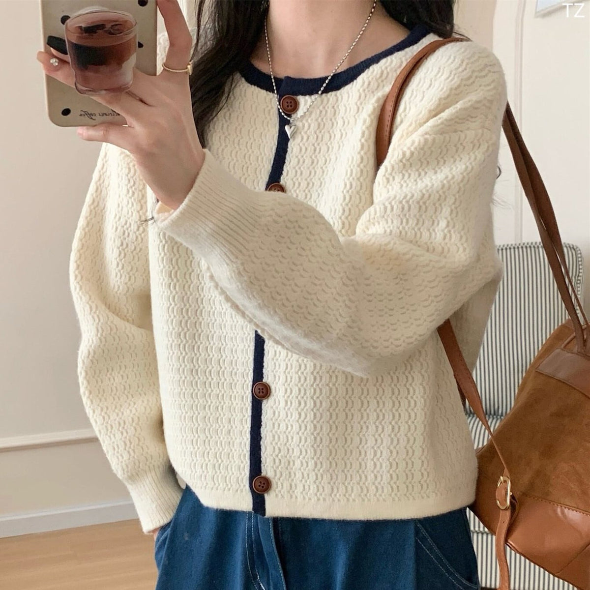 【outer】ニットカーデ　M25926
