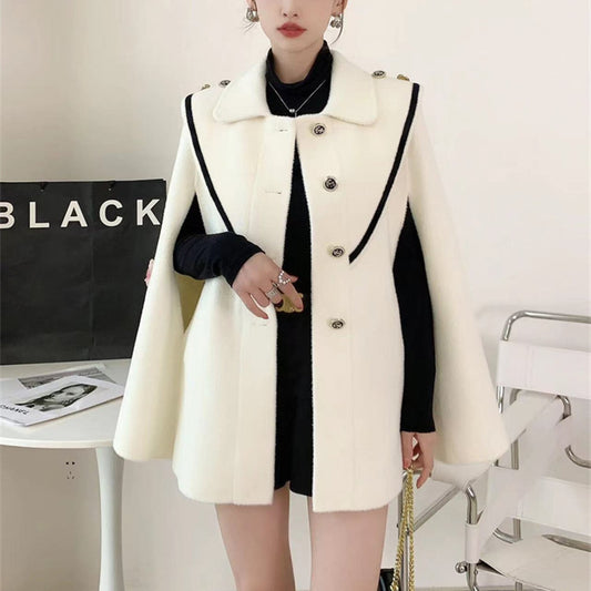 【outer】ケープコート　N2762