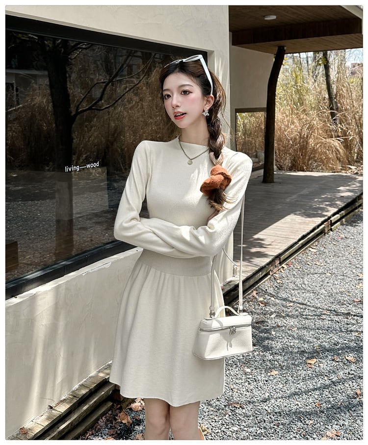 【dress】ニットワンピース　M25771
