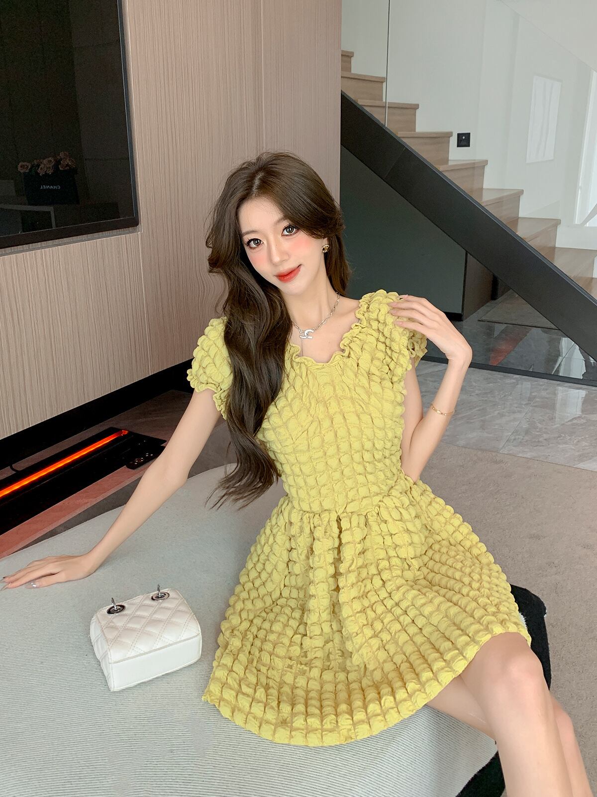 【dress】オフショルダーワンピース G20212