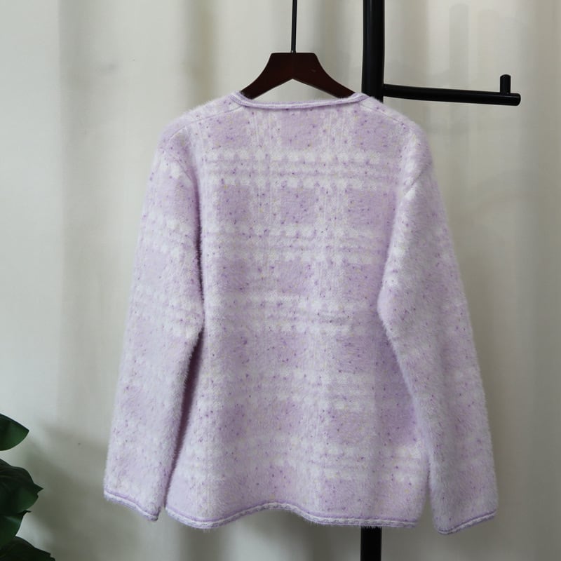 【outer】ニットカーデ　M26073