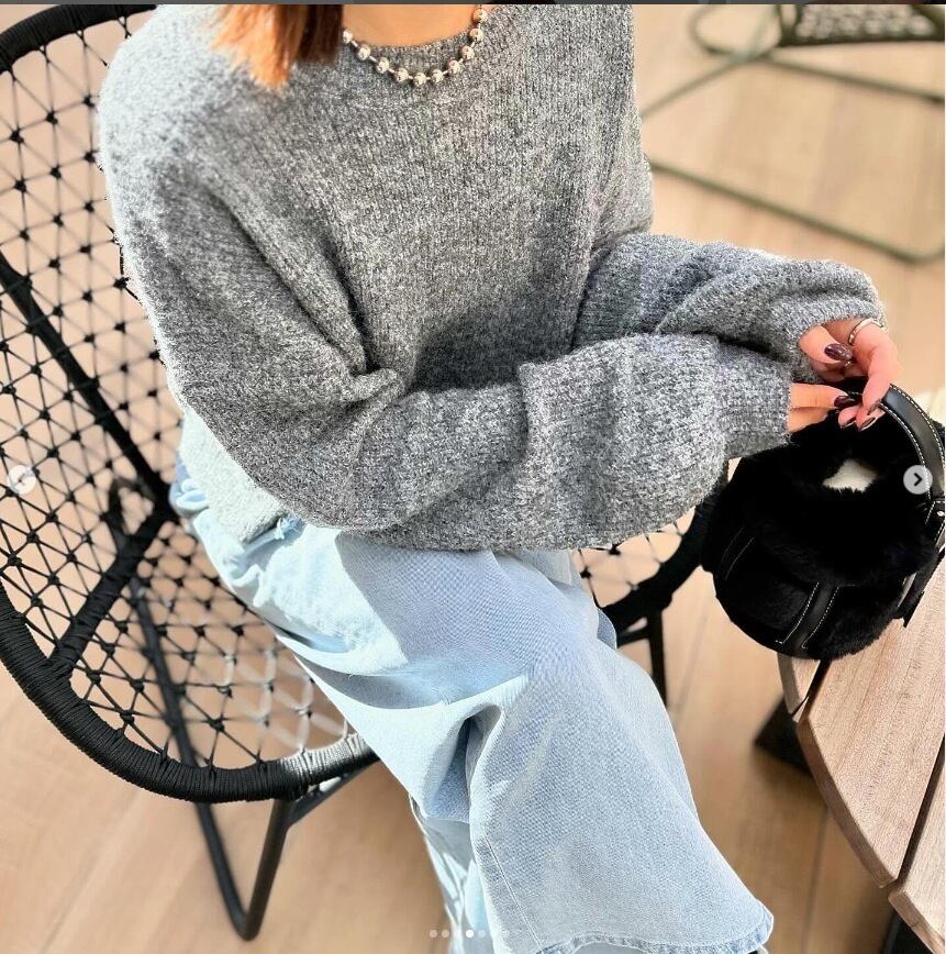 【tops】ニットセーター　M29069