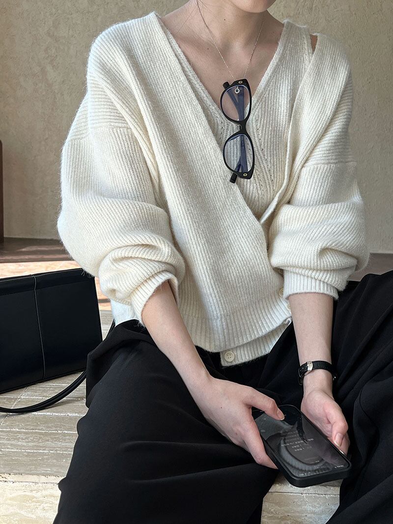 【tops】ニットアンサンブル　N2876