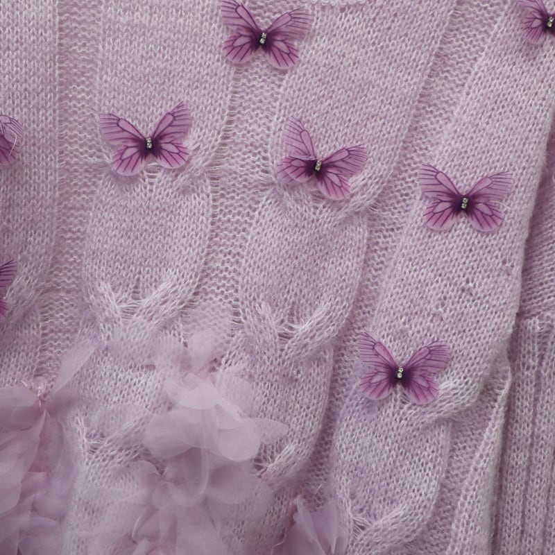 【tops】ニットセーター　M26090