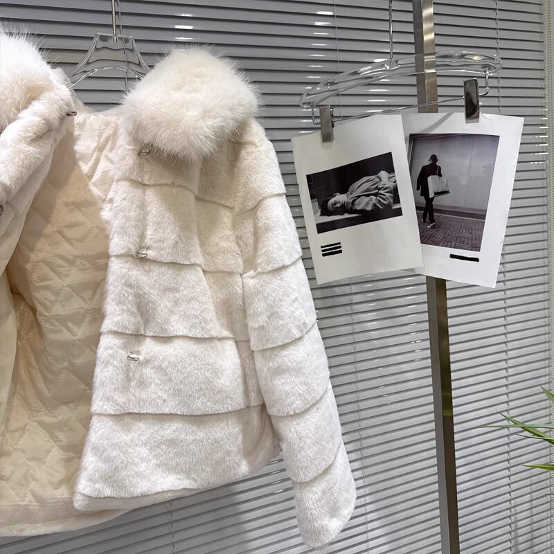 【outer】ファーコート Q7345