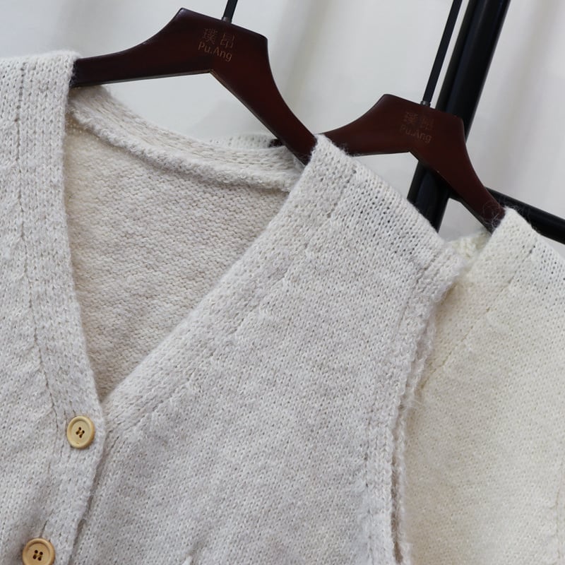 【tops】ニットベスト　M25435