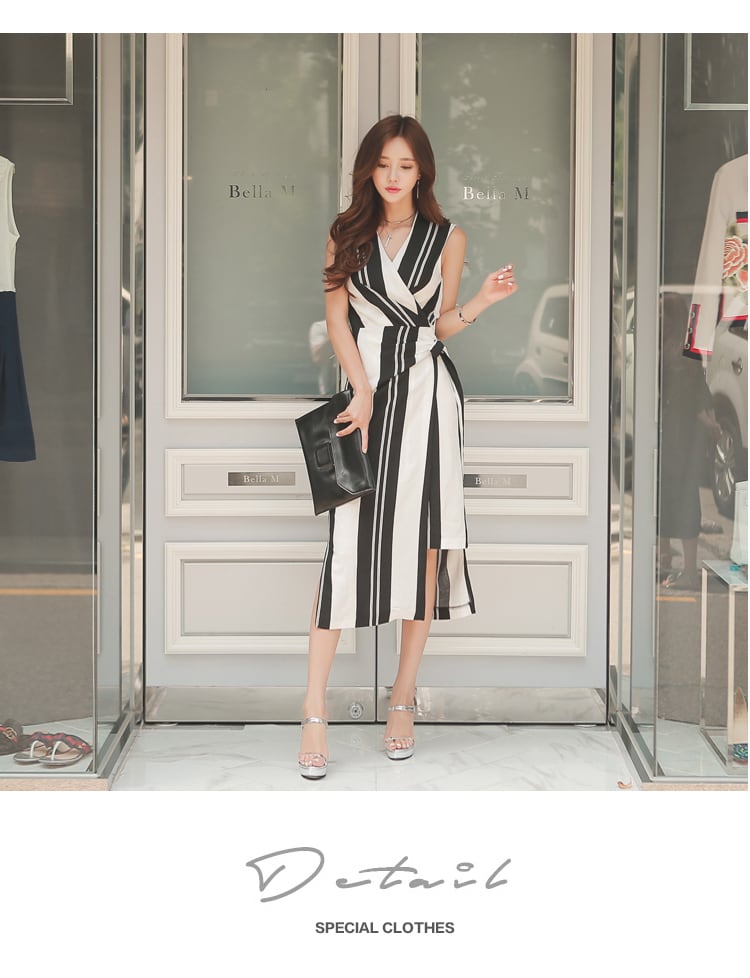 【dress】ノースリーブワンピース　M25249