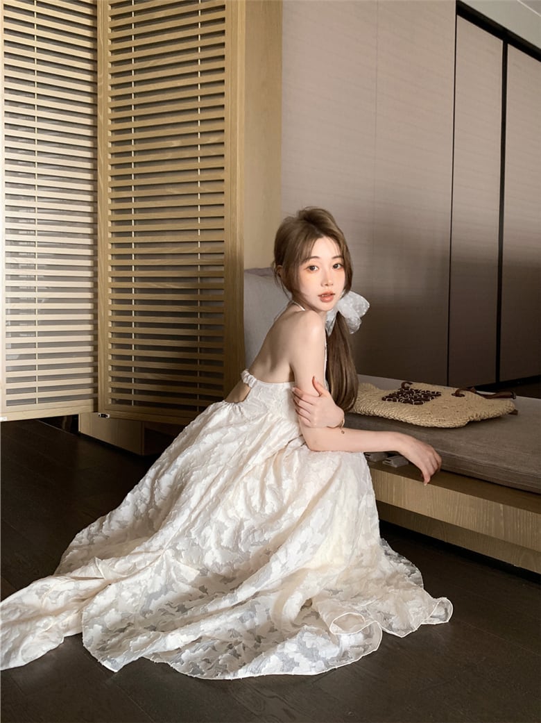【dress】ホルターネックワンピース　M24523