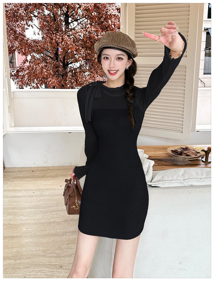 【dress】ニットワンピース　M26022