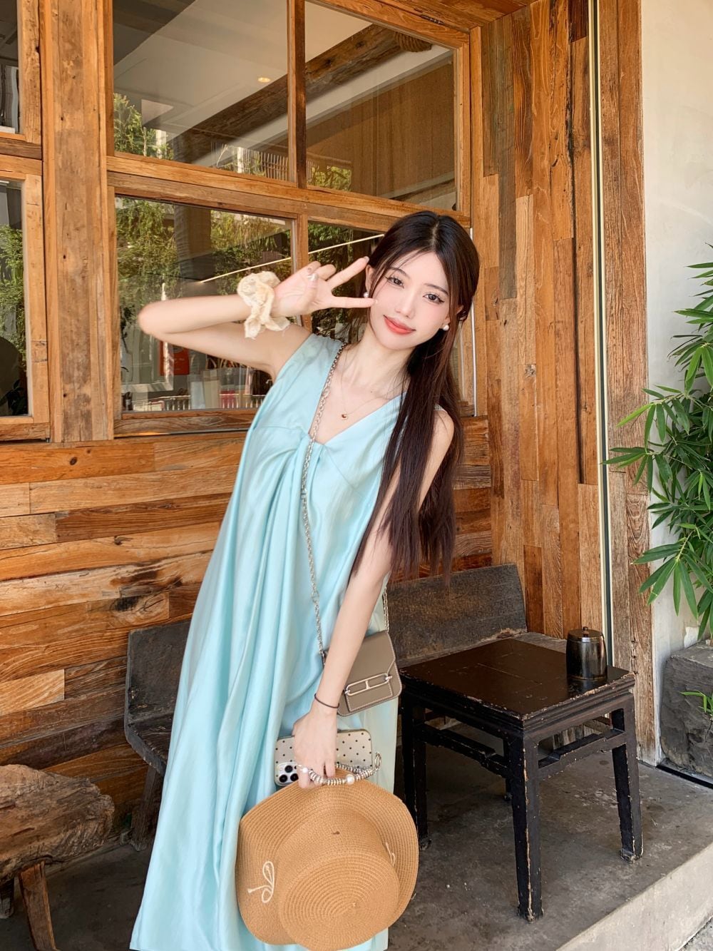 【dress】ノースリーブワンピース　M24956