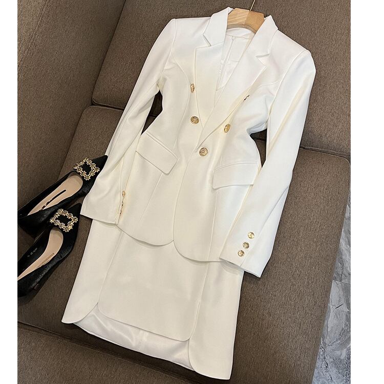 【set】デザインアウター+ワンピース２点セットG20641