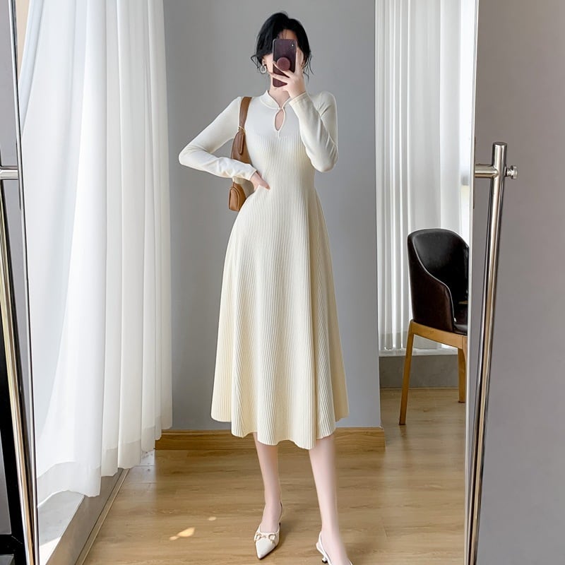【dress】ニットワンピース　M26176