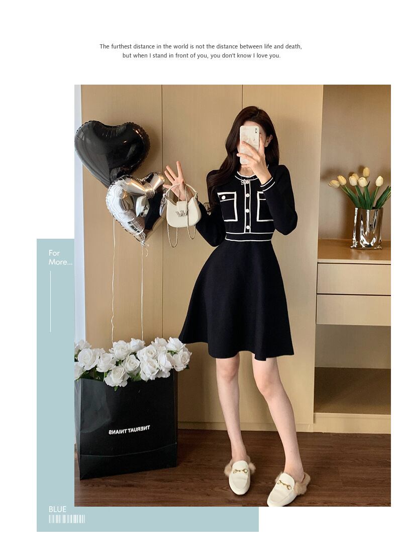 【dress】ニットワンピース　M28391