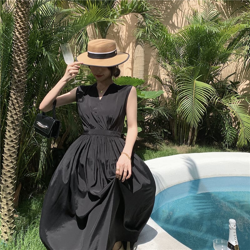 【dress】ノースリーブワンピース　M24755