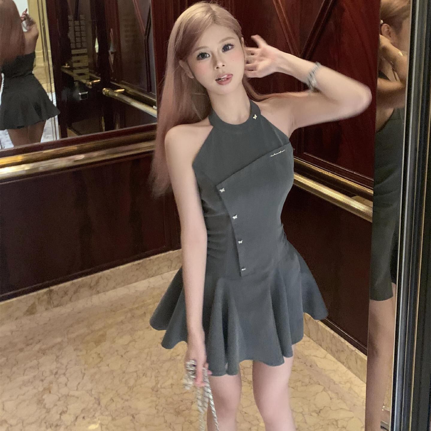 【dress】ノースリーブワンピース G20094