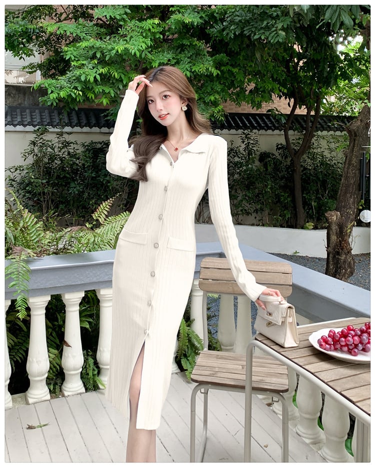 【dress】ニットワンピース　M25802