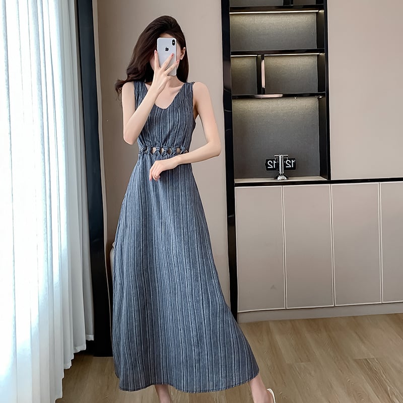 【dress】ノースリーブワンピース　M24582