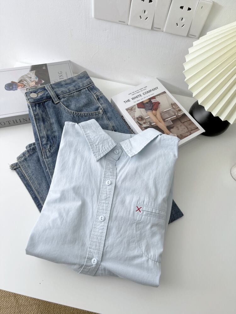 【tops】カラーシャツ　M29921