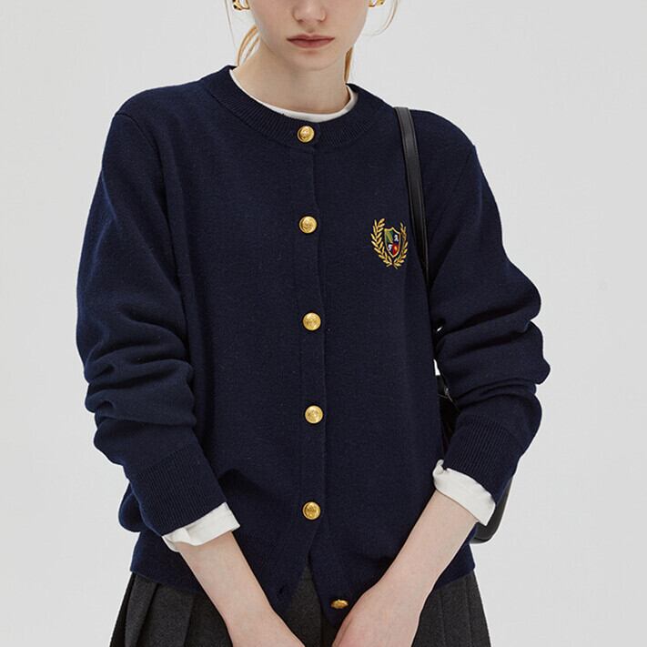 【outer】キャンパスニットカーデ　M27227