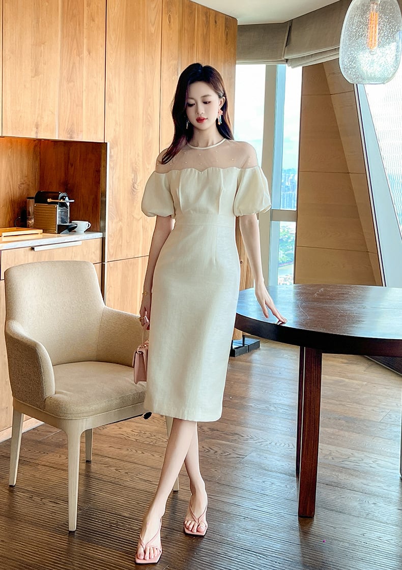 【dress】デートワンピース　M25245