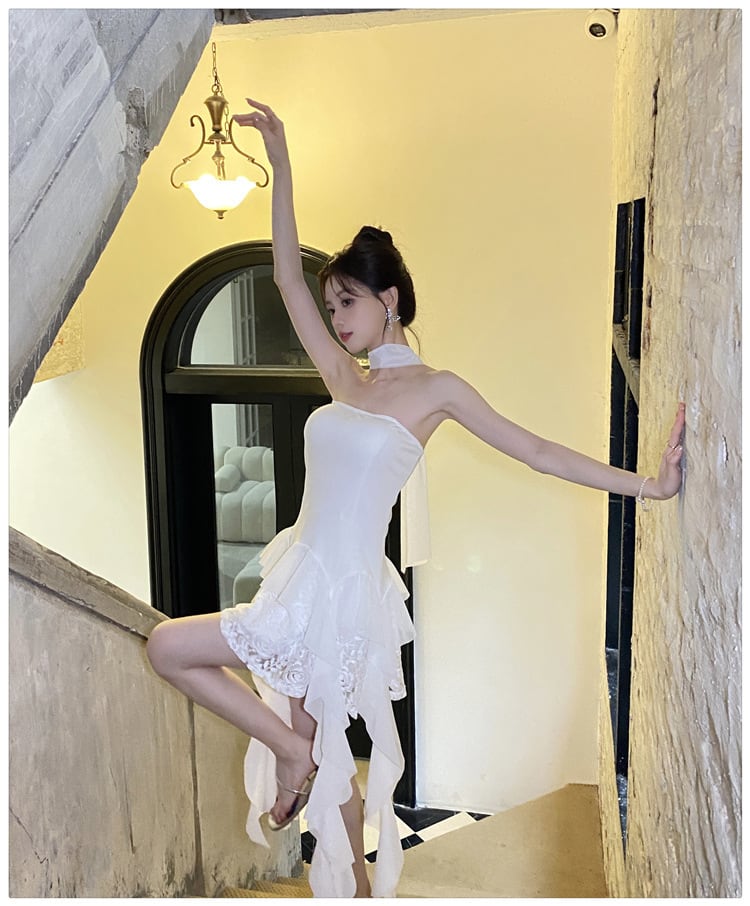 【dress】不規則 イレギュラーワンピース　M24232