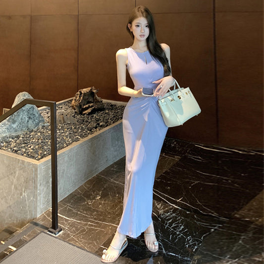 【dress】ノースリーブデートワンピースG22123