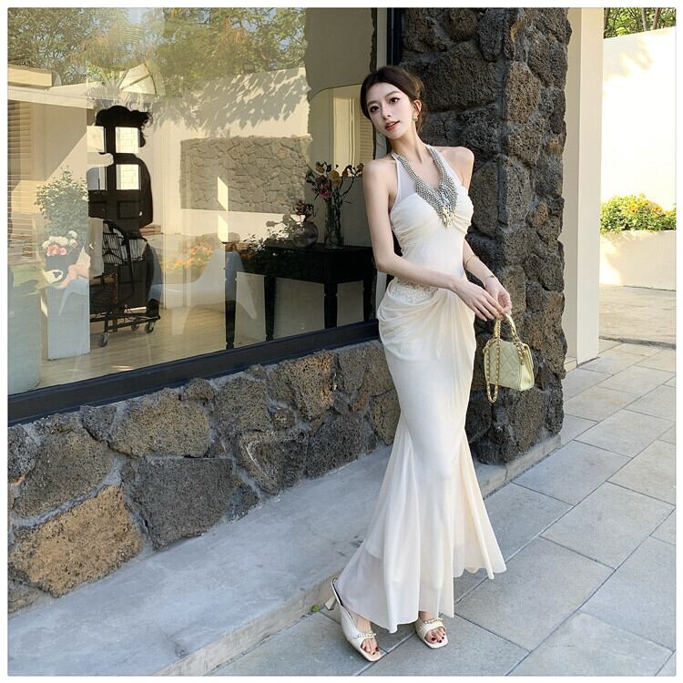 【dress】ホルターネックワンピース　M29727
