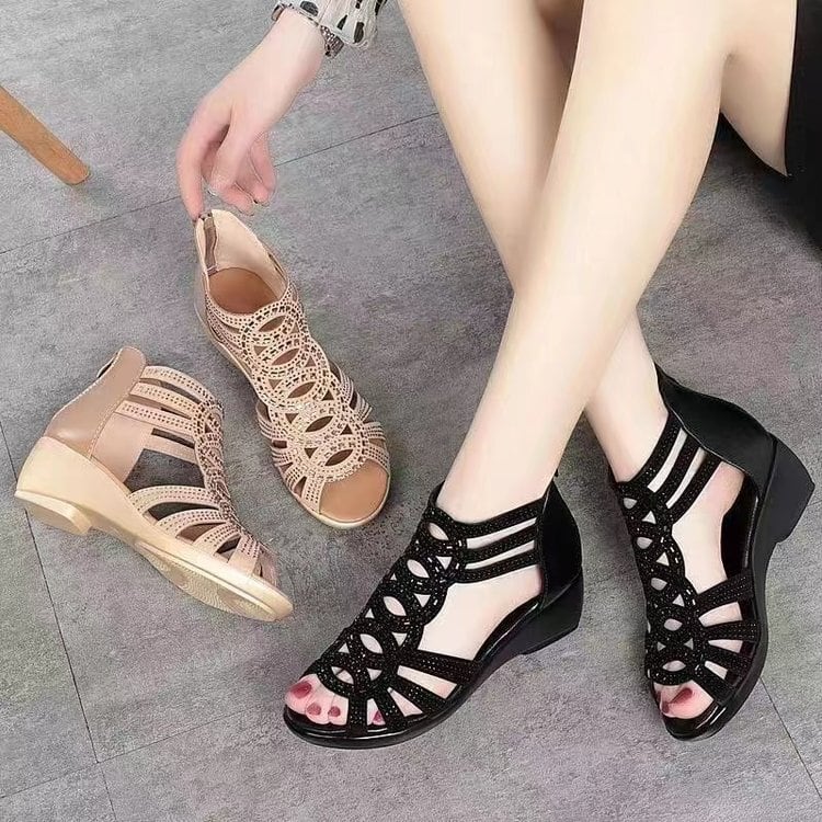 【shoes】カットワークサンダル　M30225