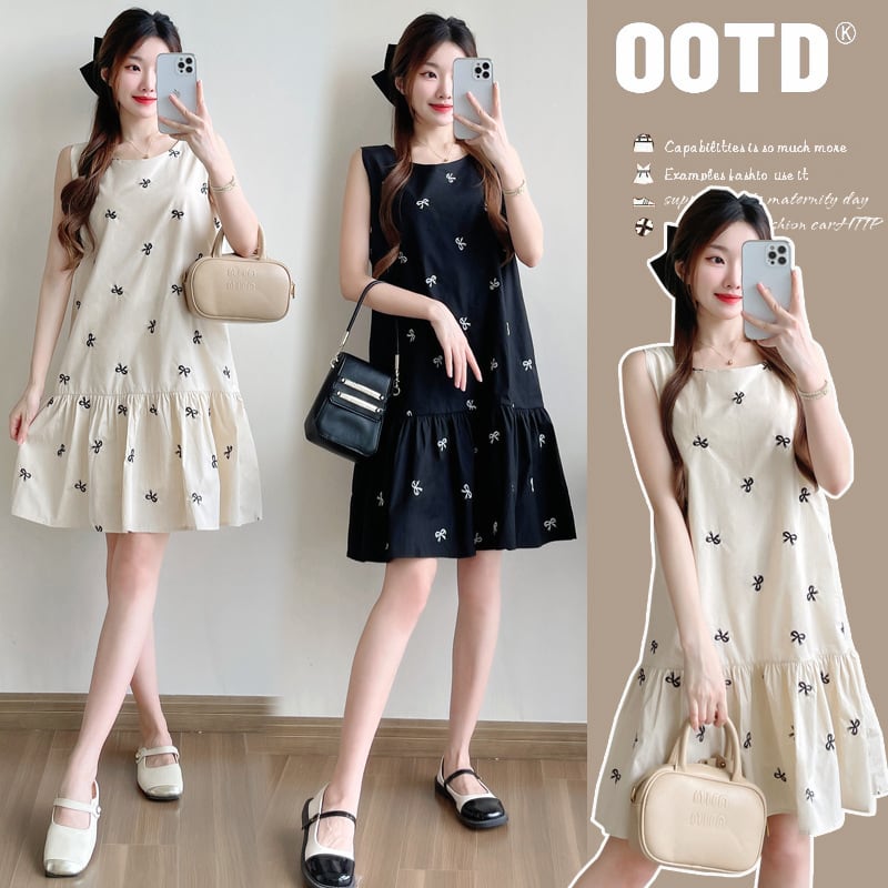 【dress】ノースリーブワンピース　M24645