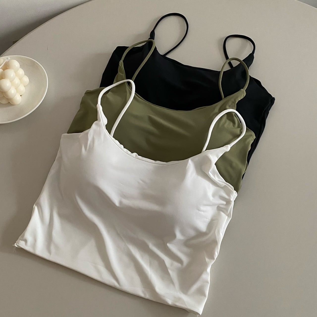【tops】カップ付きキャミソール　M29791