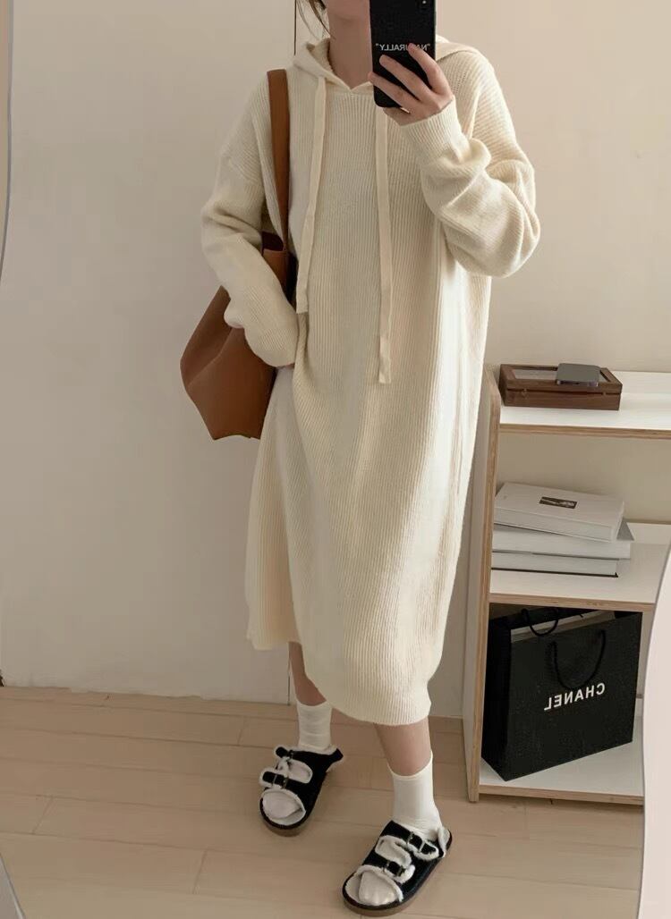 【dress】フード付きワンピース　M19128
