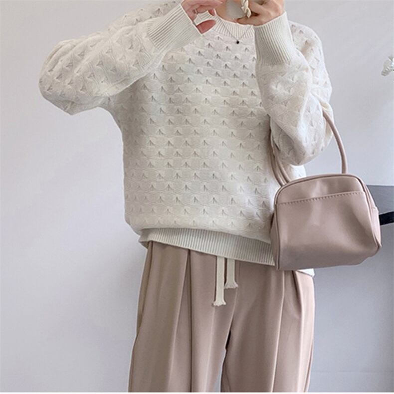 【tops】ニットセーター　M19015
