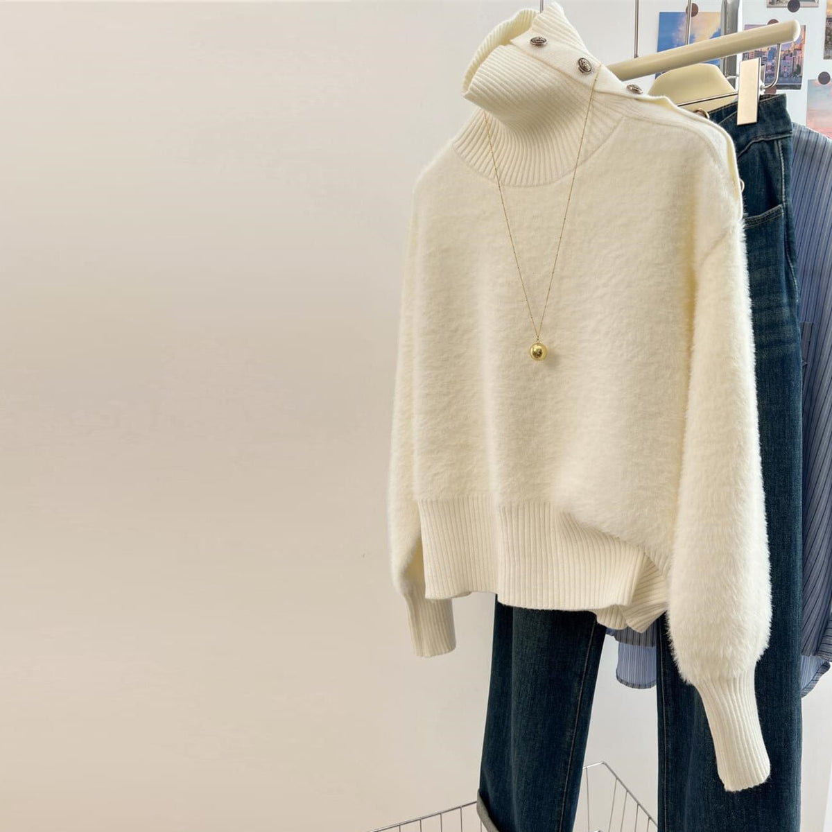 【tops】ニットセーター　M29277