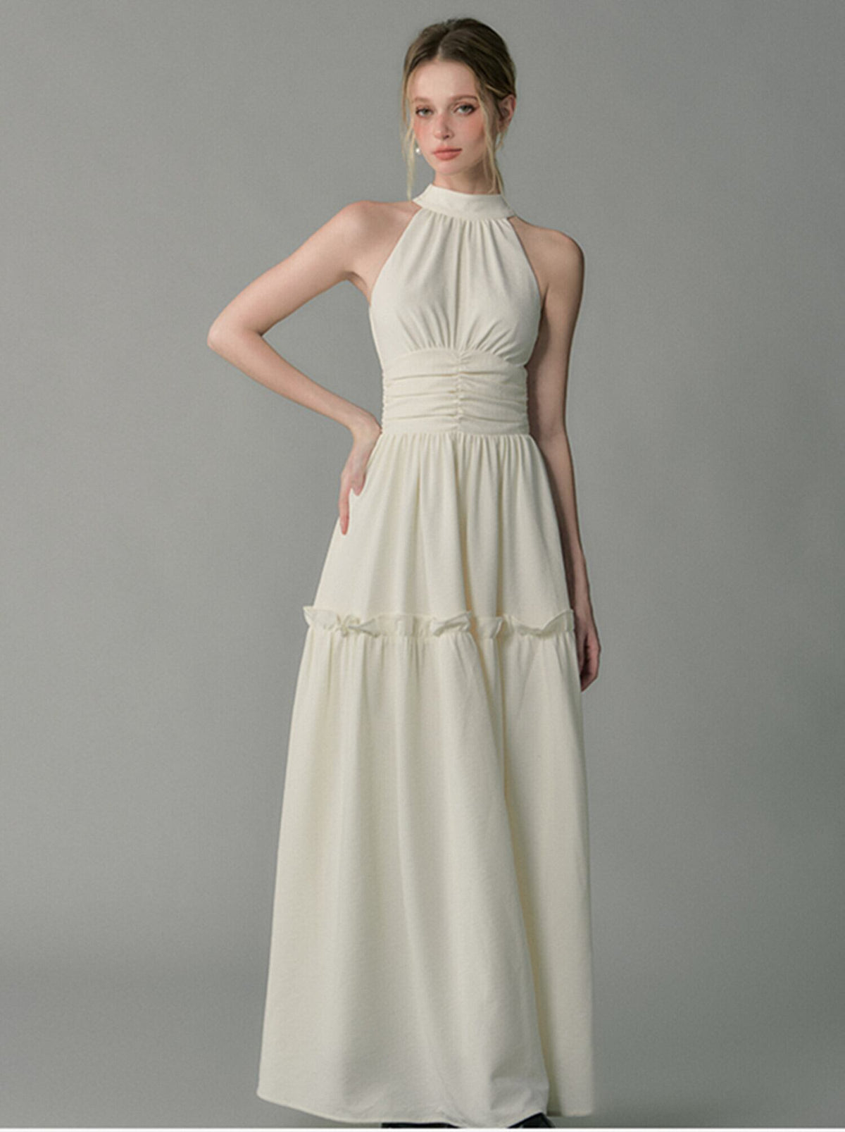【dress】ホルターネックワンピース　N3014