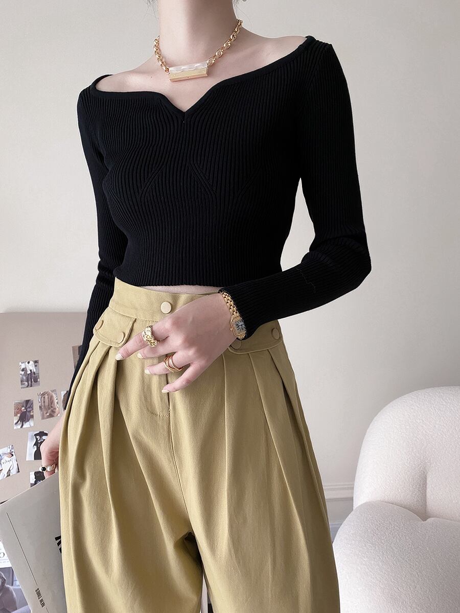 【tops】人気ニットトップス　N2937