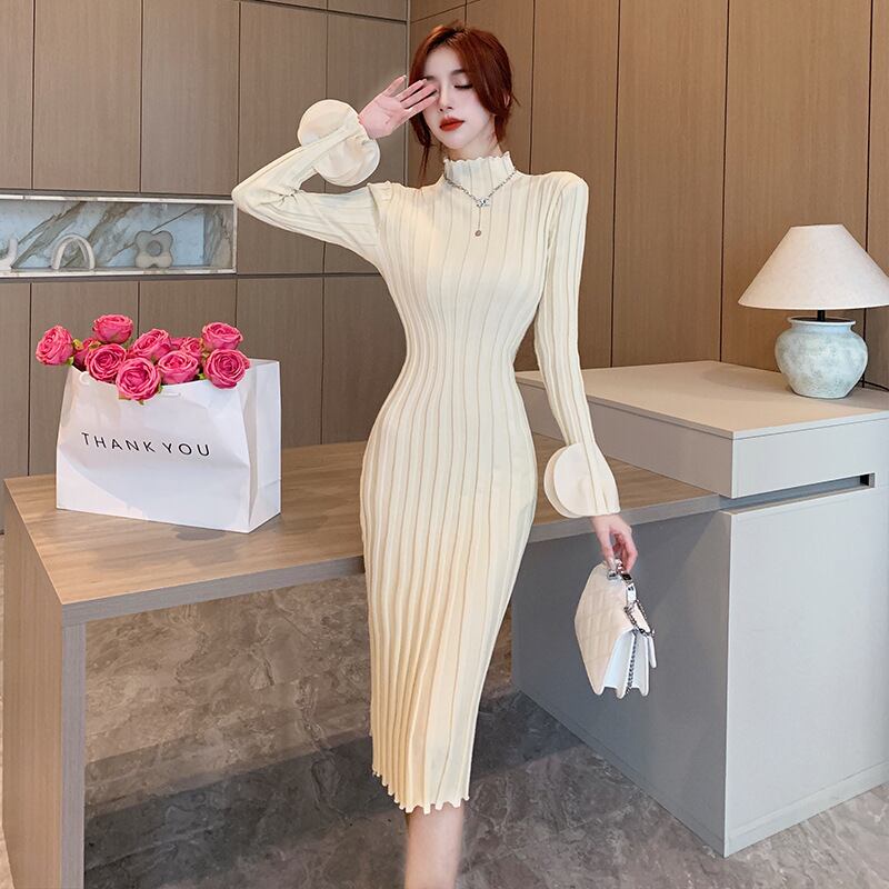 【dress】ニットワンピース　M18668