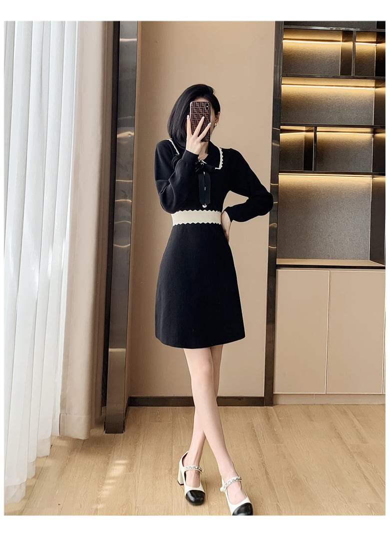 【dress】ニットワンピース　M25512