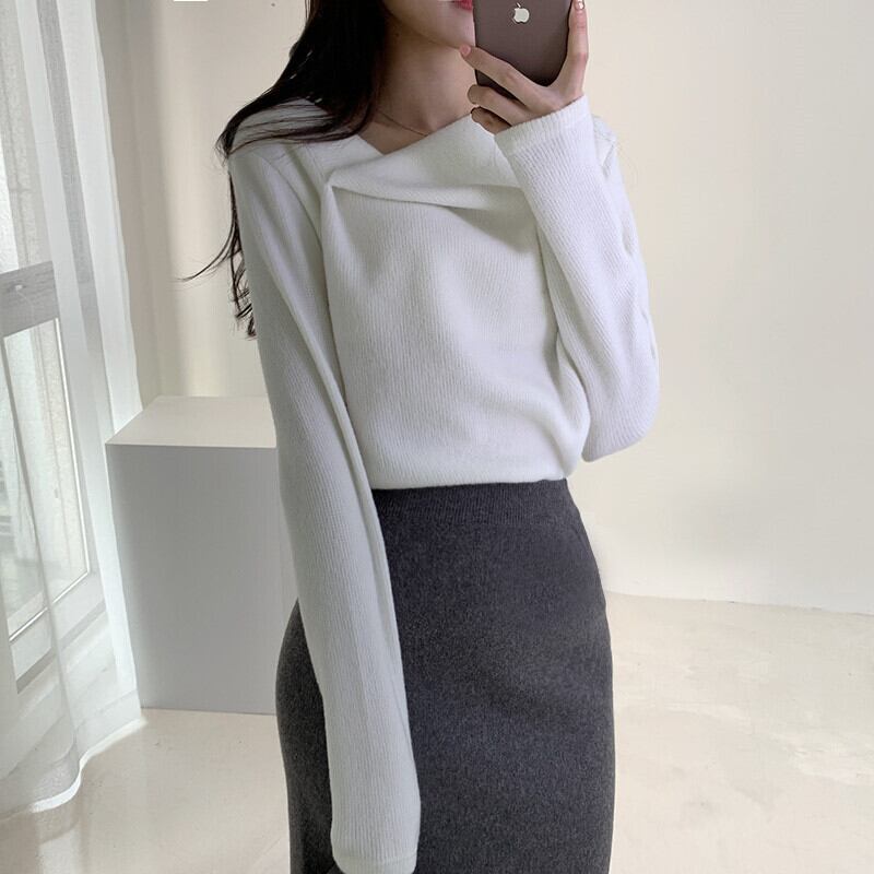 【tops】人気ニットトップス　M26661