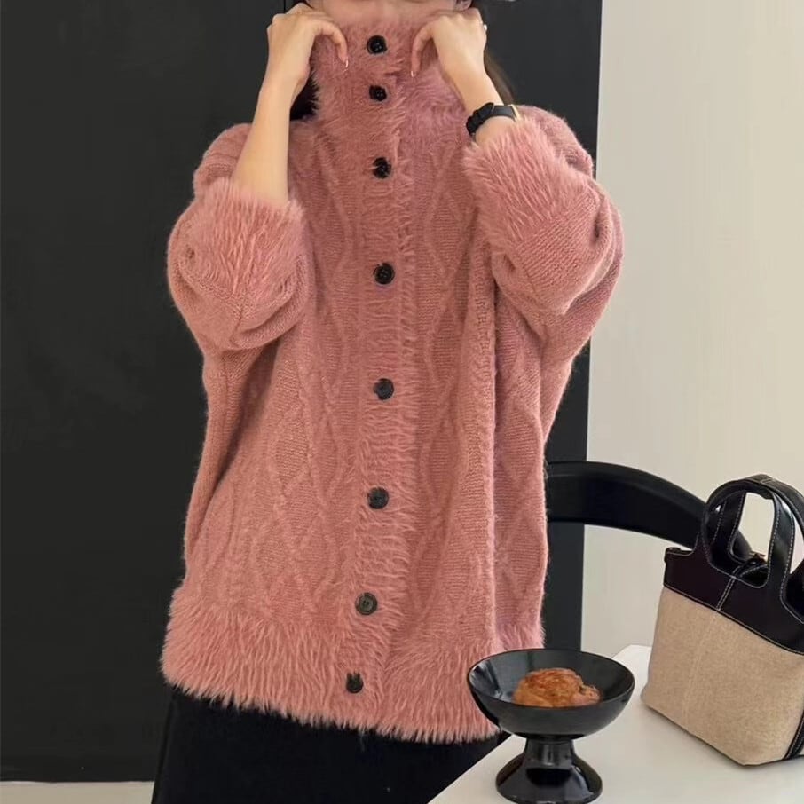 【outer】ニットカーデ　M27352