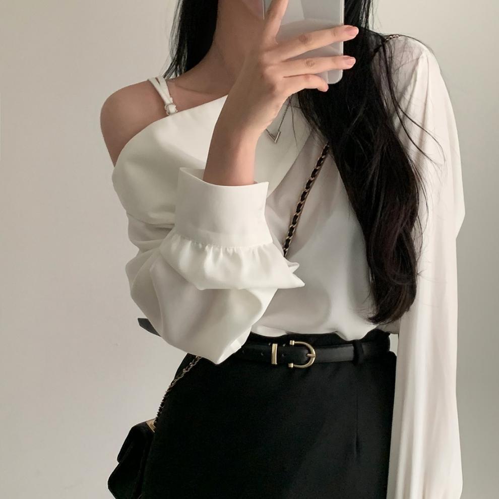 【tops】オフショルダートップス　M25763