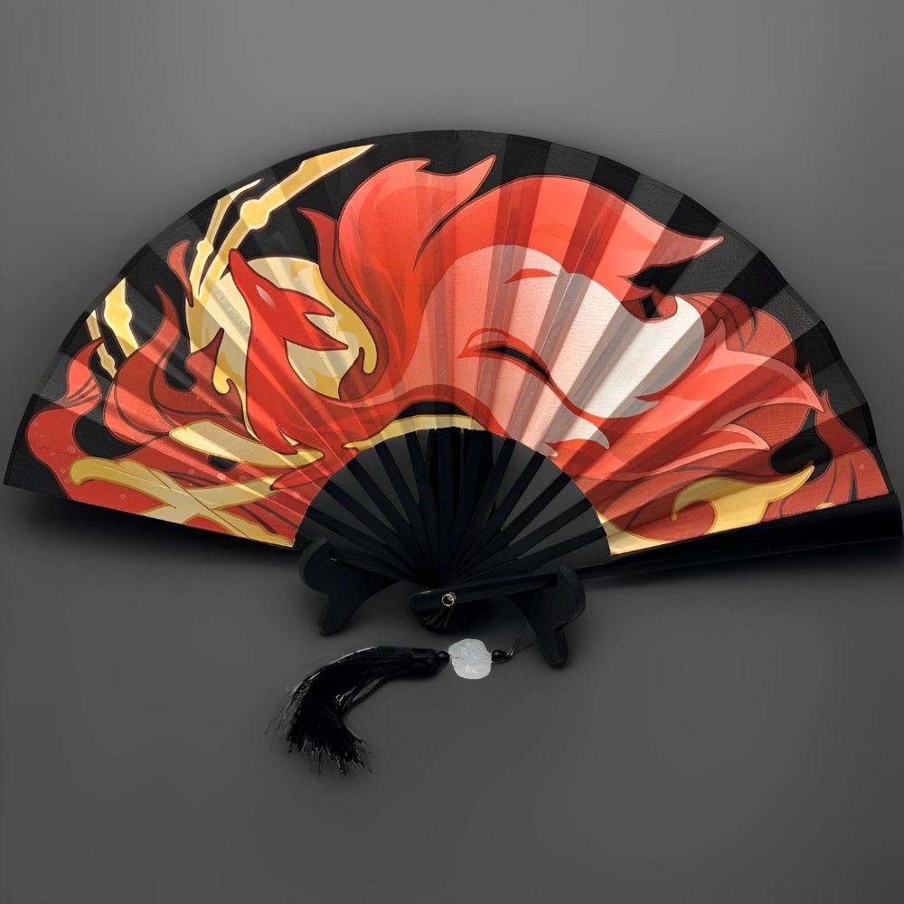 【GOODS】崩壊スターレイル  帰忘の流離人 両面 扇子 8寸Ｑ2148