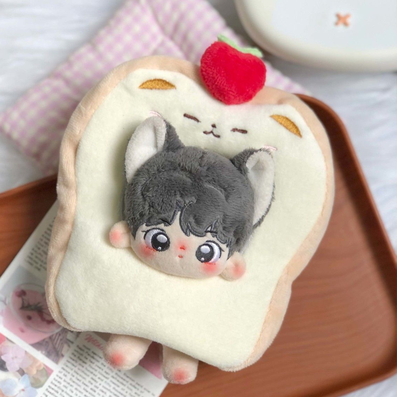 【GOODS】着せ替え 10cm ぬいぐるみ服 トースト  Q2496