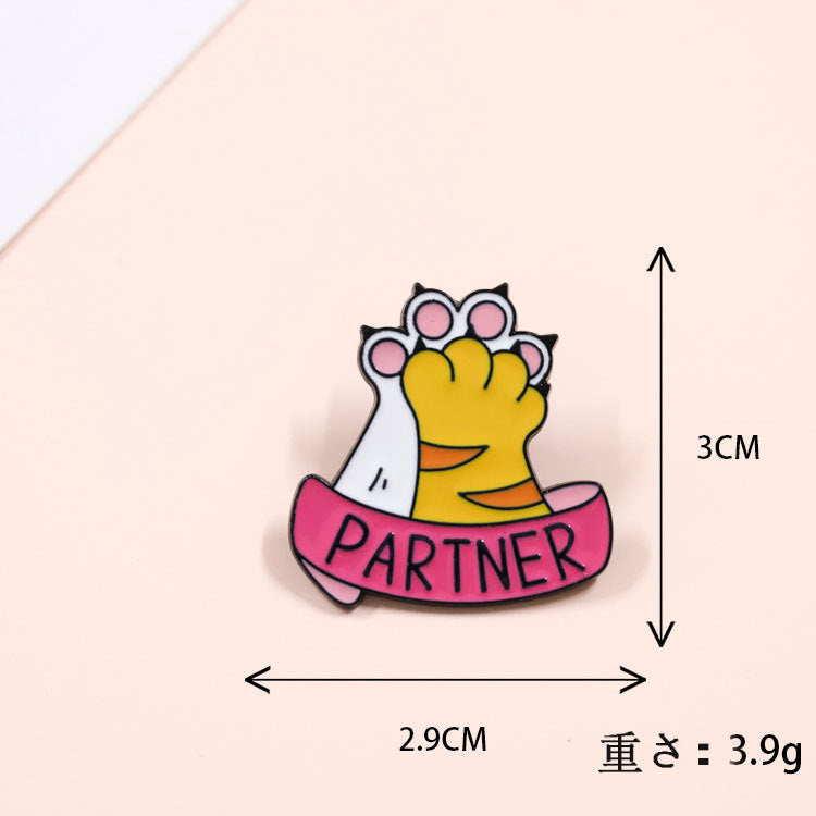 【小物】可愛いブローチF8428