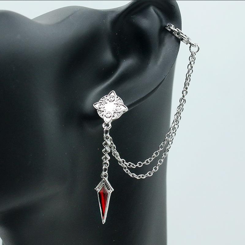 【GOODS】原神 タルタリヤ ピアス イヤリング Q2268