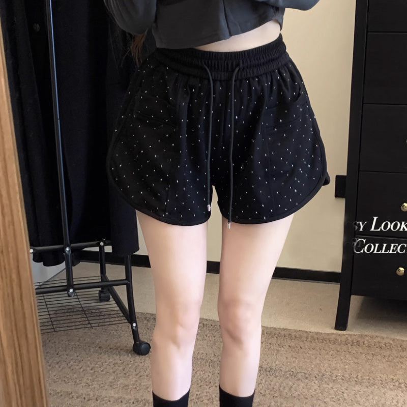 【bottoms】キラキラショートパンツF8285